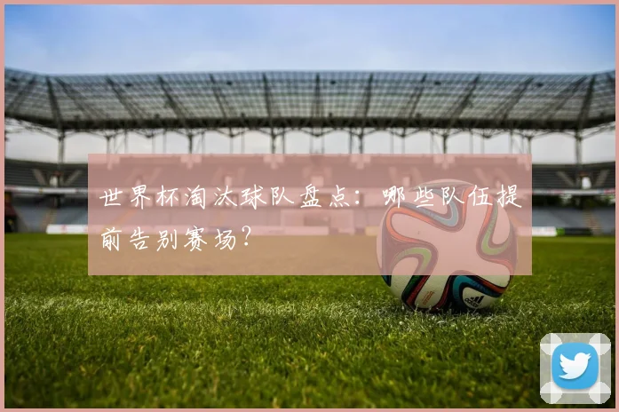 世界杯淘汰球队盘点：哪些队伍提前告别赛场？