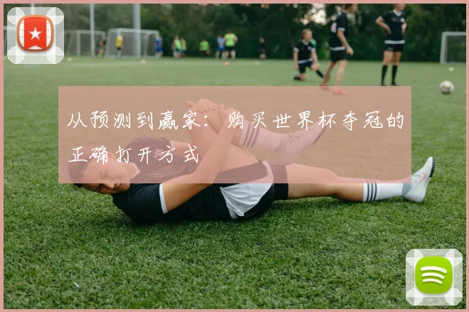 从预测到赢家：购买世界杯夺冠的正确打开方式